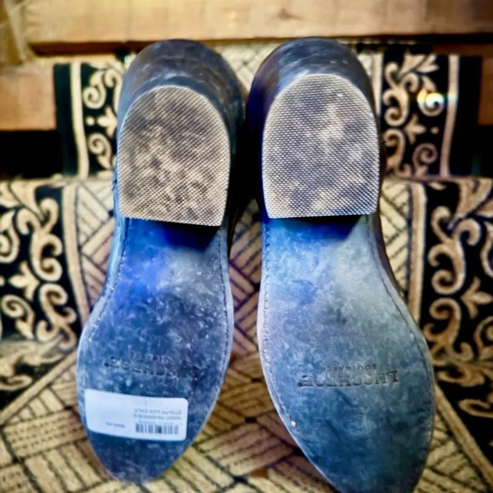 LUCCHESE PRISCILLA LIMITED EDITION PURPLE/PINK BOOTS, size 6 - Picture 7 of 7